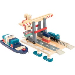 Small Foot Lodní depo s příslušenstvím